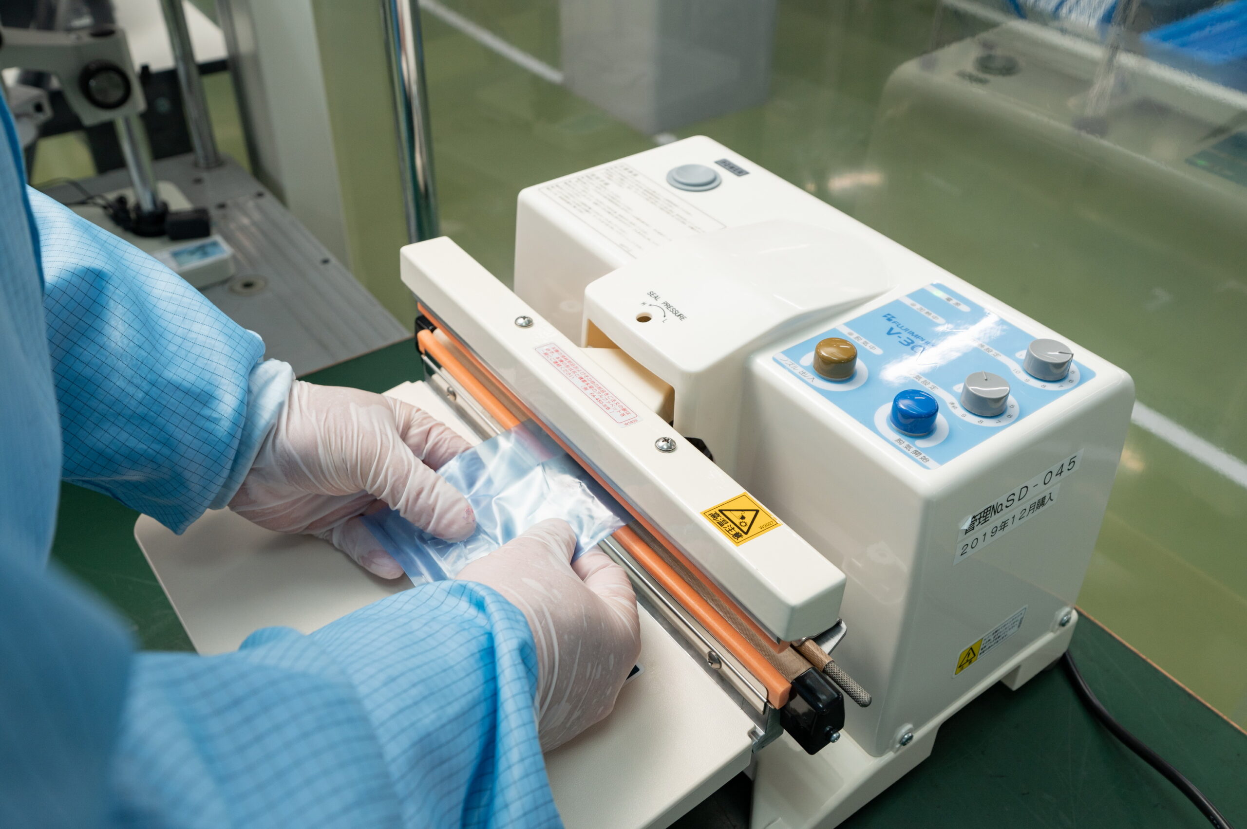 衛生基準をクリアしたクリーンブース2